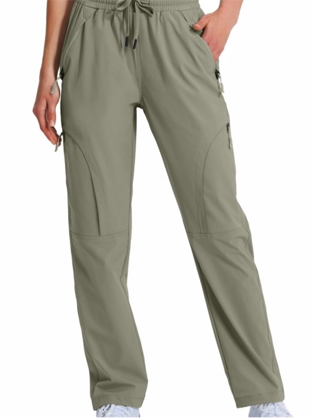 Hugut Tan quick dry UPF 50 water resistant cargo pants Women’s Medium